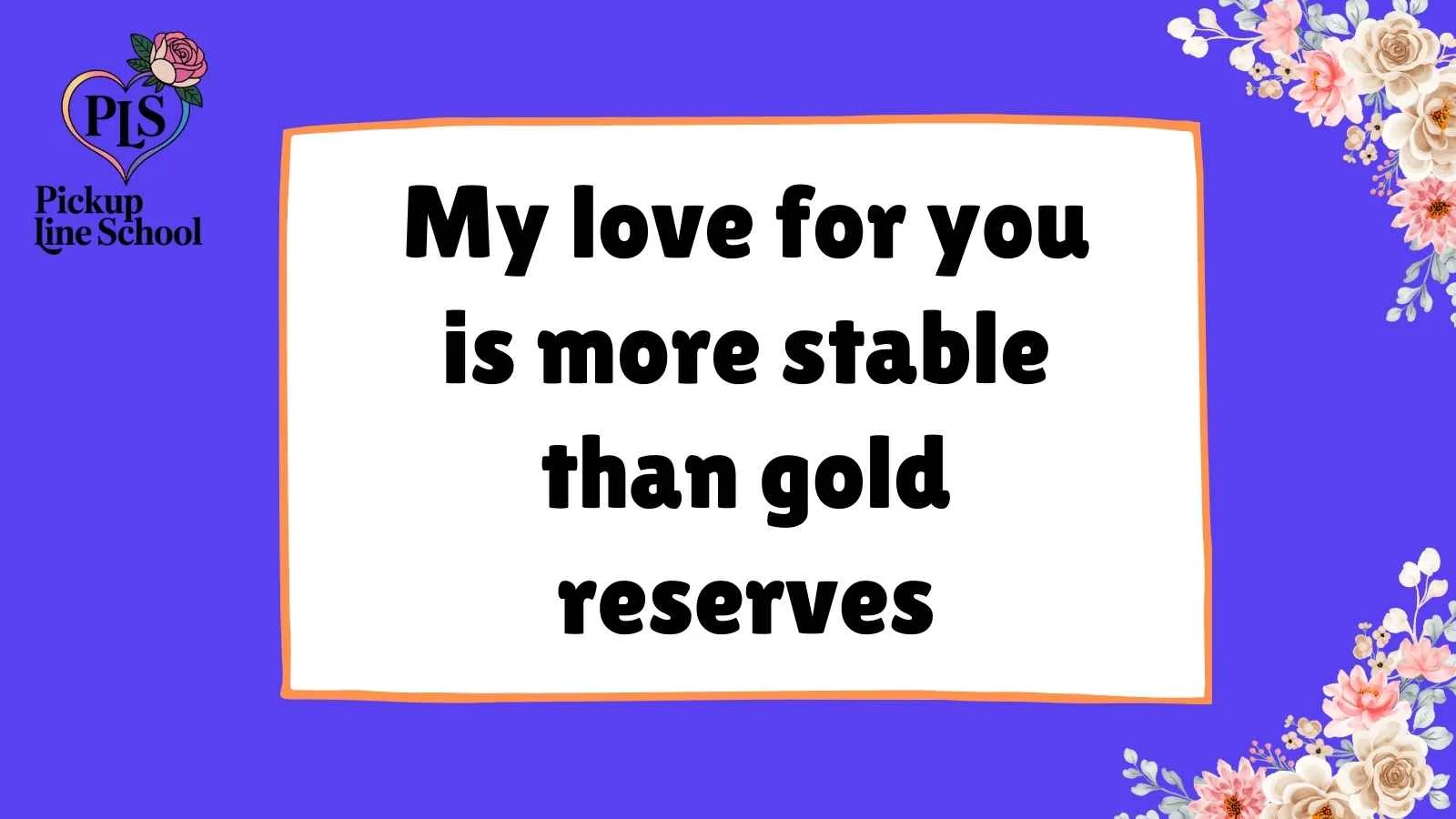 Capitalist Pick Up Lines