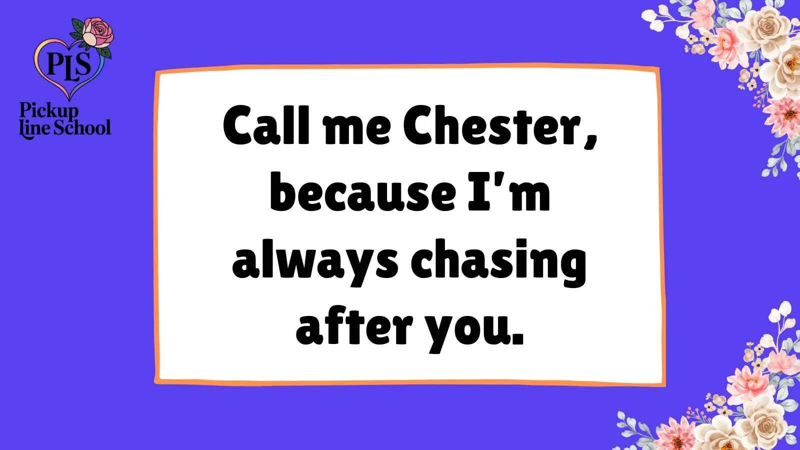 Cheeto Pick Up Lines