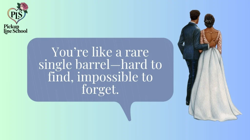 Clever Bourbon Pick Up Lines for Witty Charm