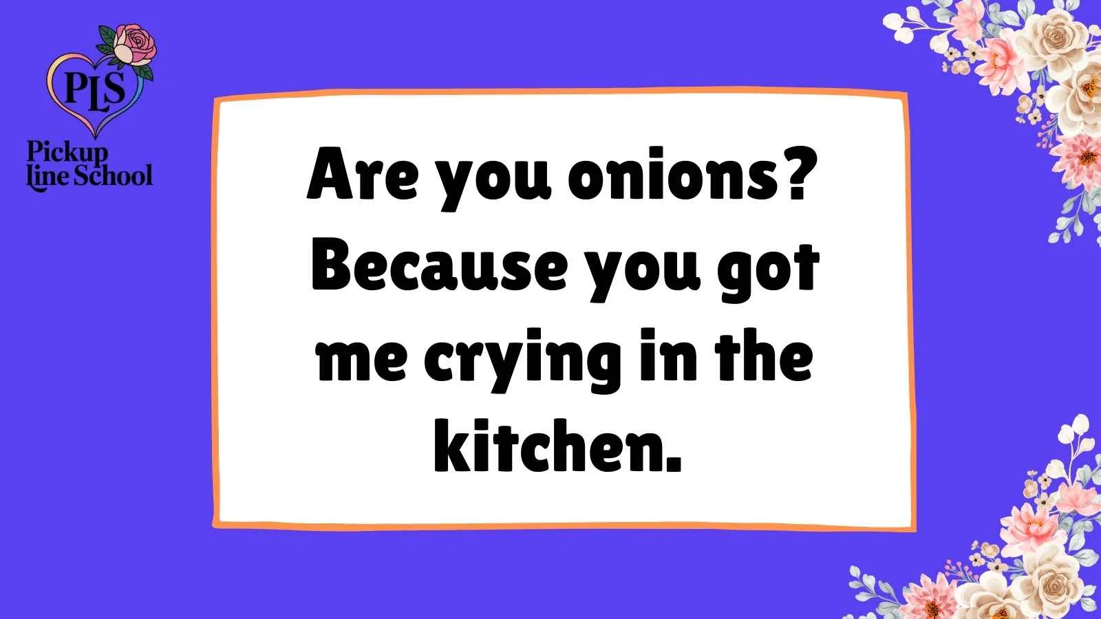 Crying Pick Up Lines