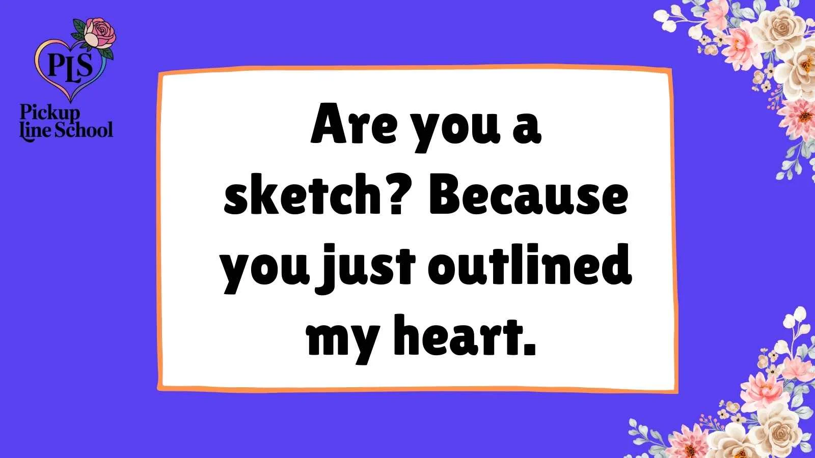 Drawing Pick Up Lines