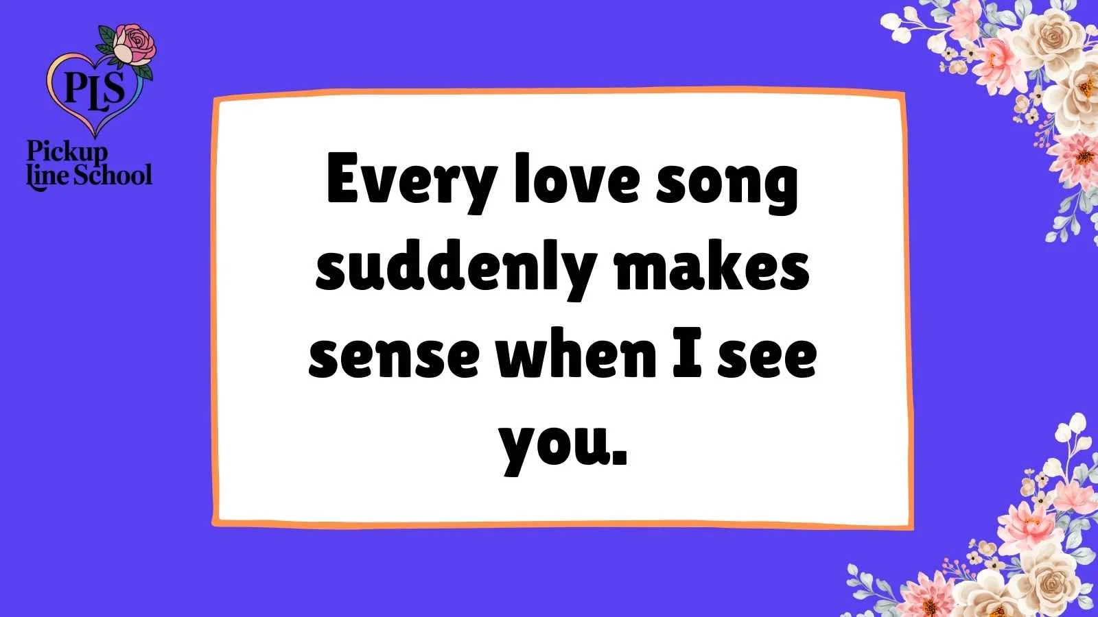 Flirt Bond Pick Up Lines