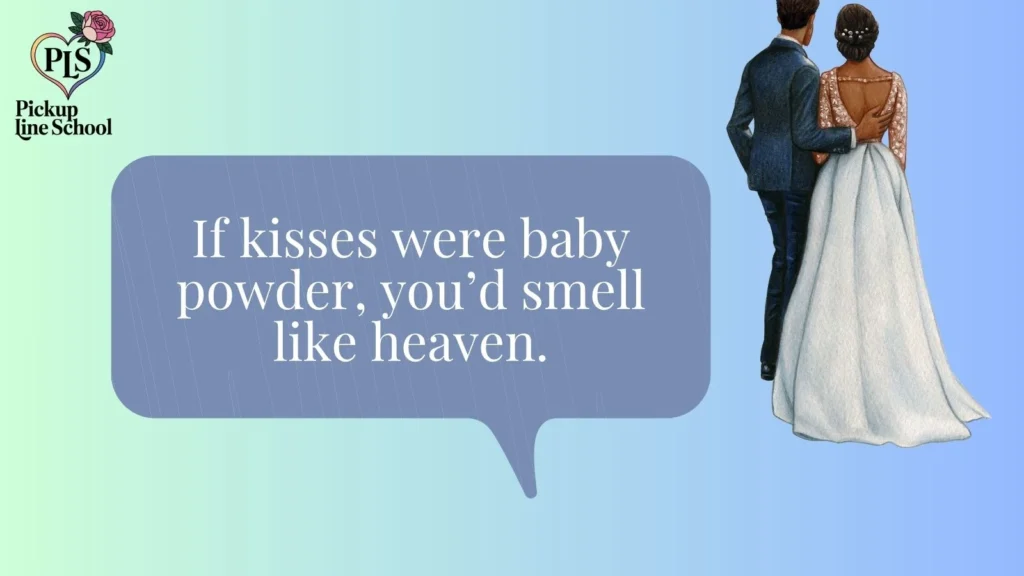 Flirty baby pick up lines to spark chemistry 