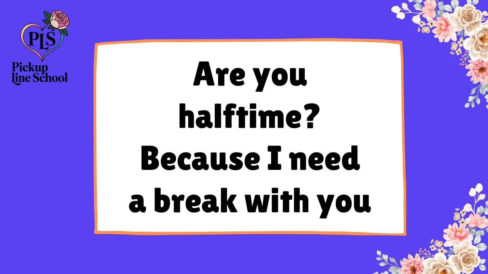 Football Pick Up Lines