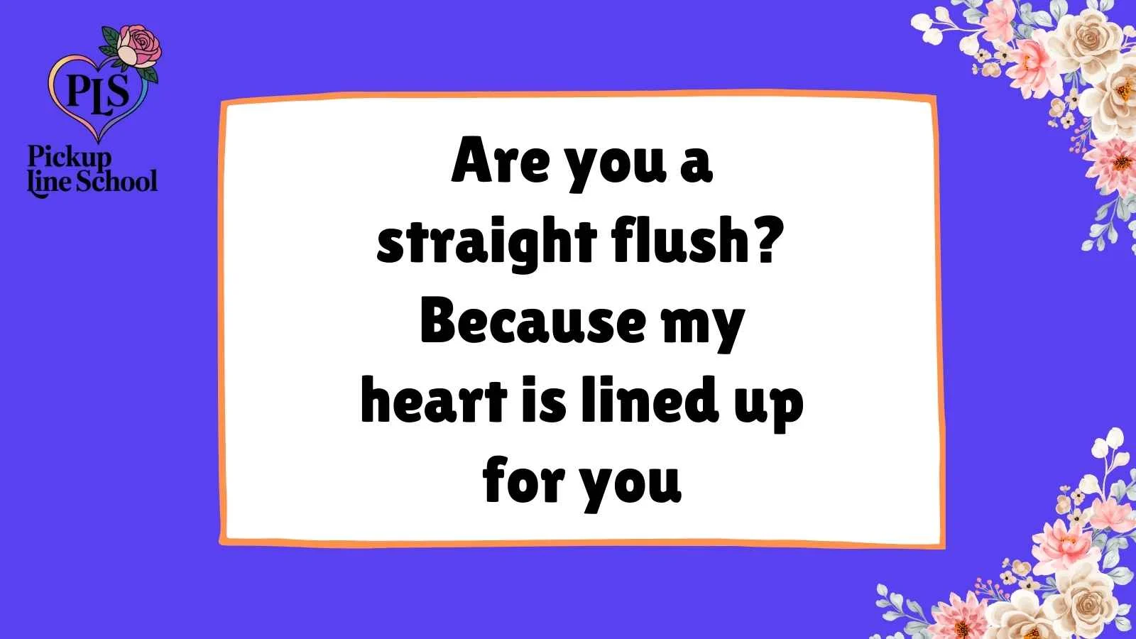 Gambling Pick Up Lines