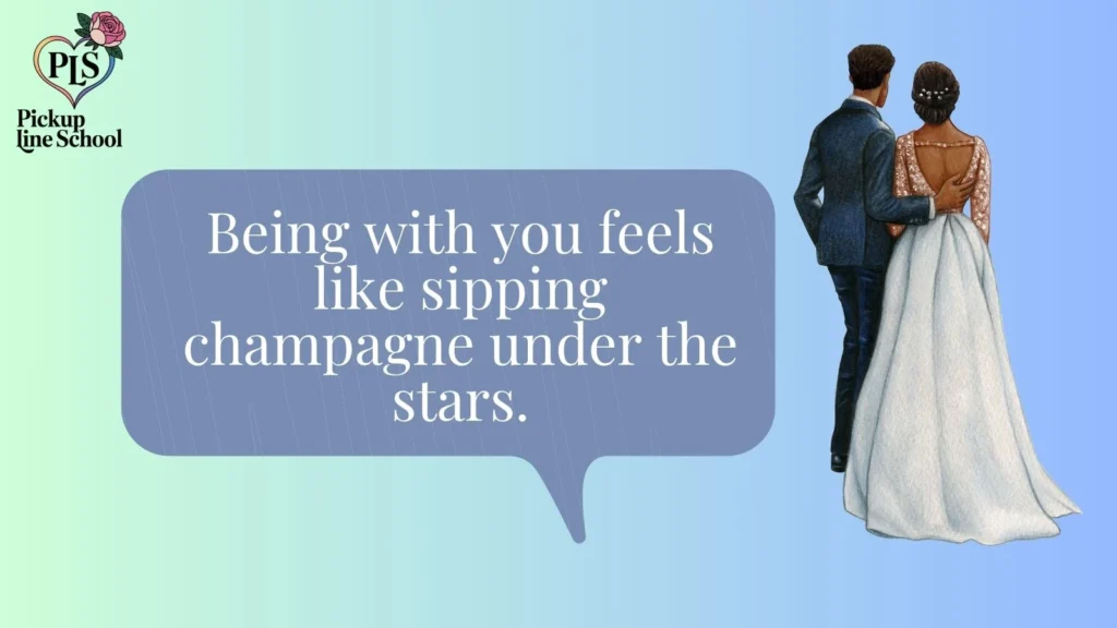 Romantic Bubbly Pick Up Lines