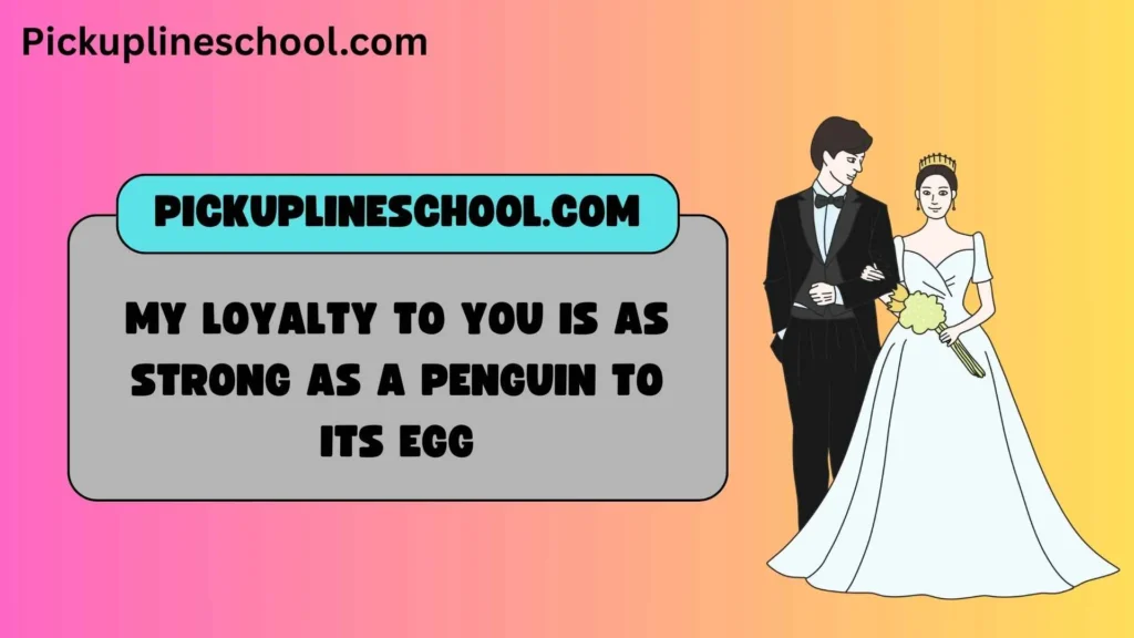 Romantic Penguin Pick Up Lines