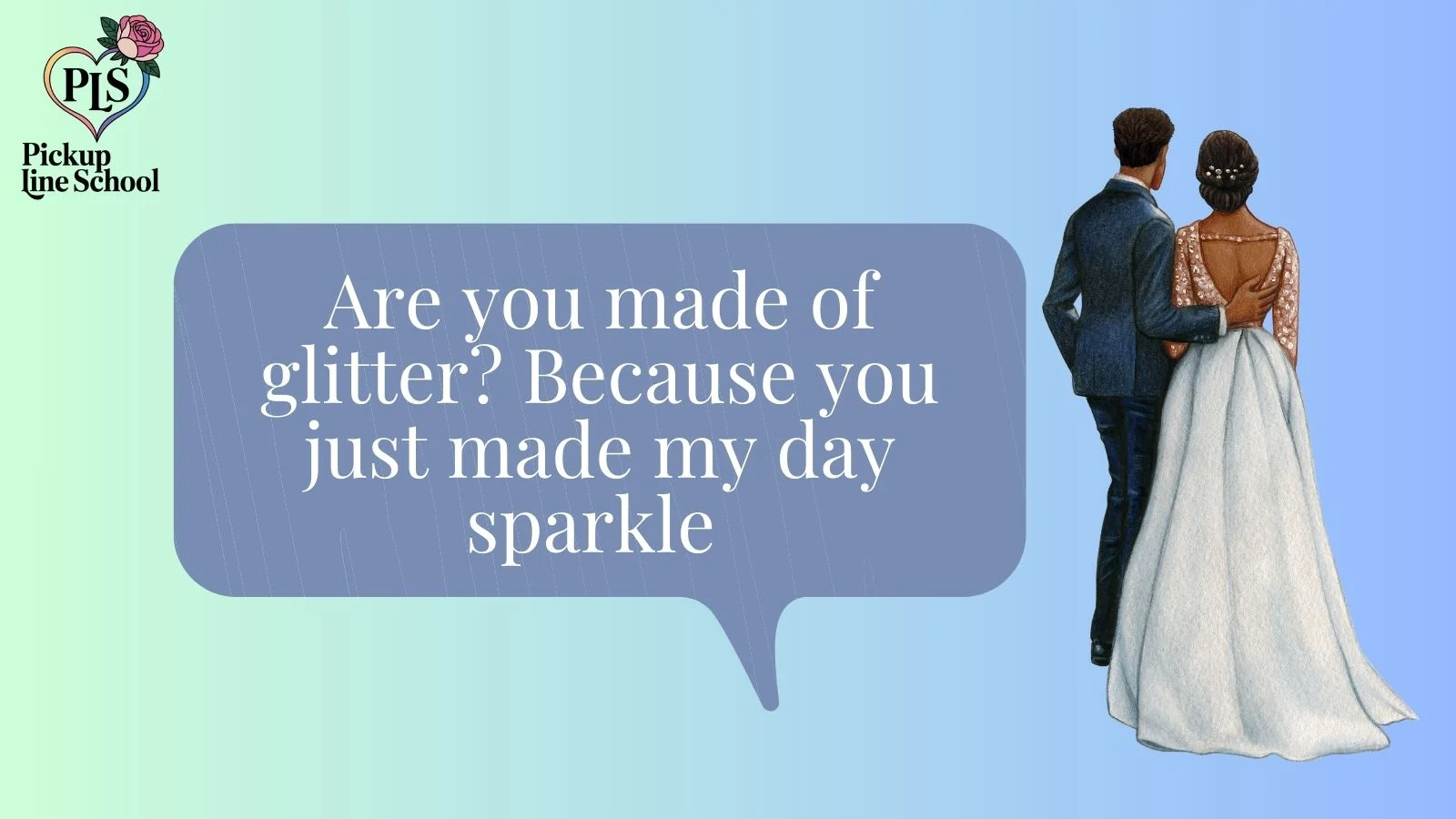 Sparkling pick up lines
