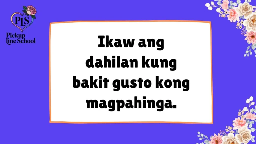 Tea Pick Up Lines Tagalog