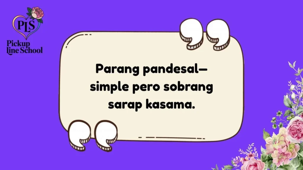 Breakfast Pick Up Lines Tagalog