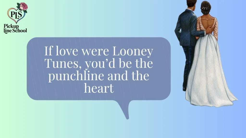 Cute Cartoon Pick Up Lines