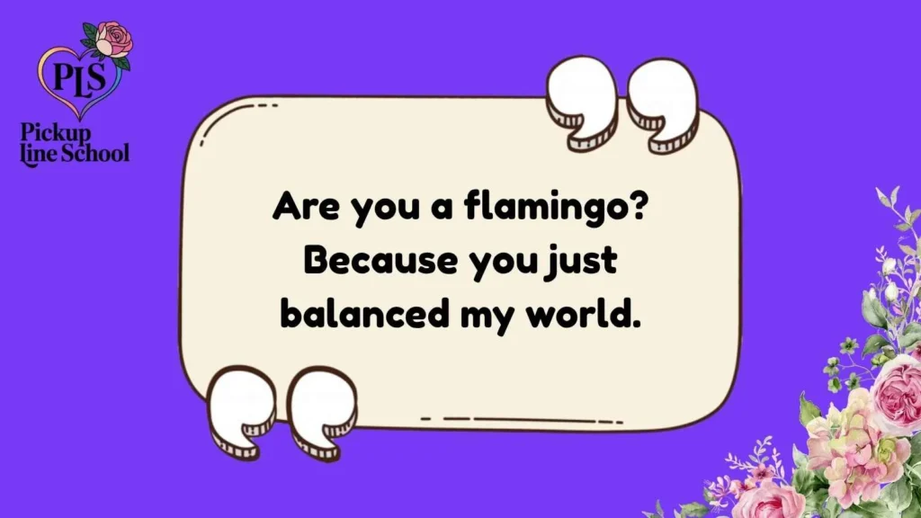 Flamingo Pick Up Lines Funny