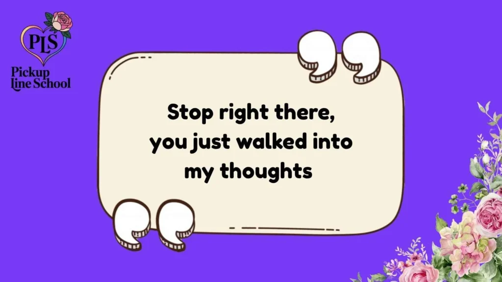 Stop Pick Up Lines For Him