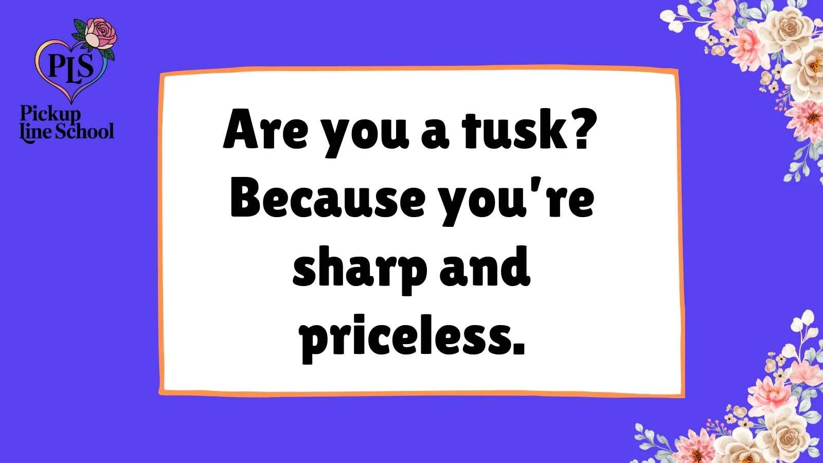 Elephant Pick Up Lines