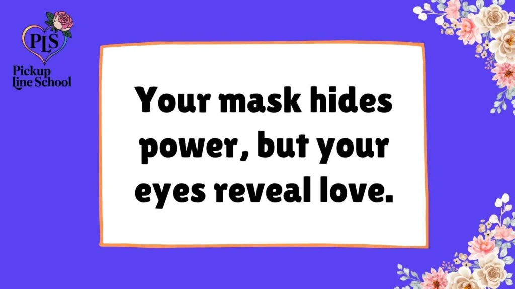 Superhero Mask Rizz Lines