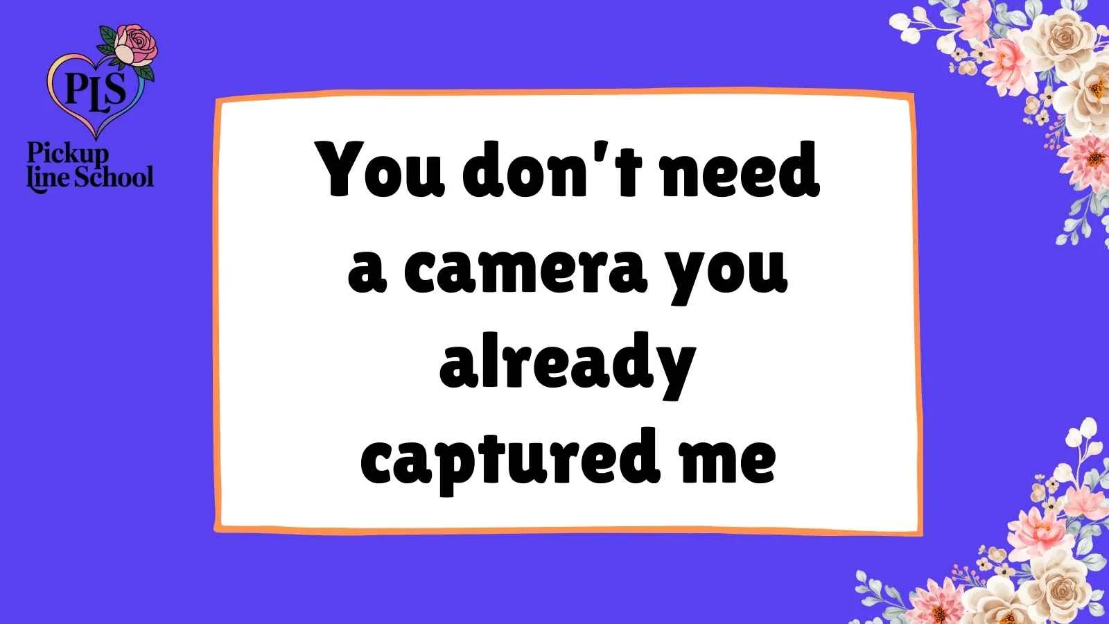 Capture Pickup Lines