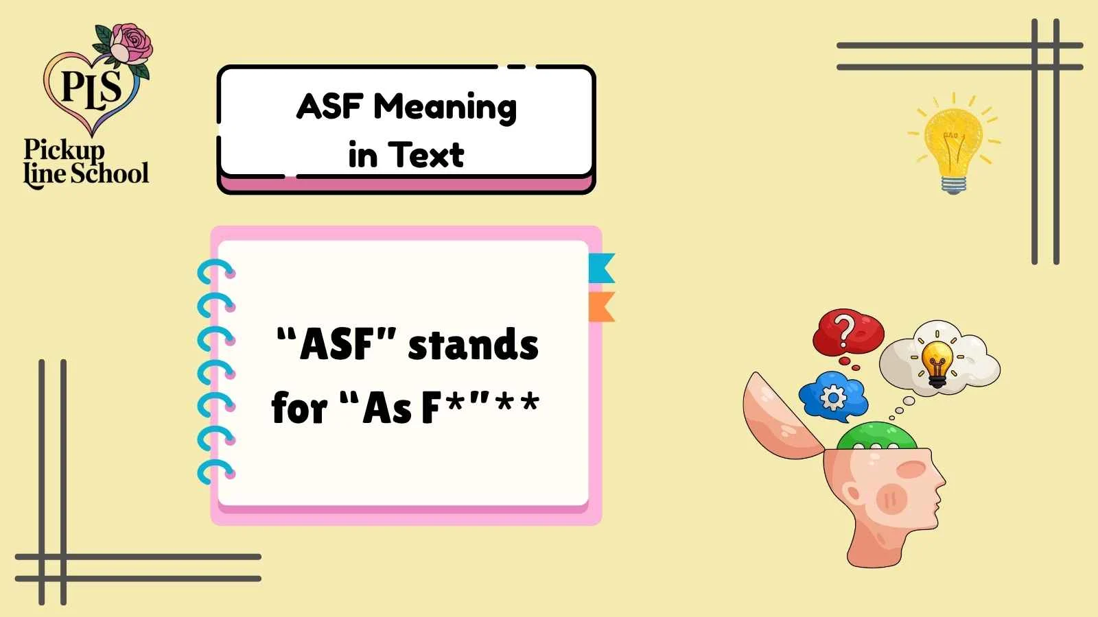 ASF Meaning in Text