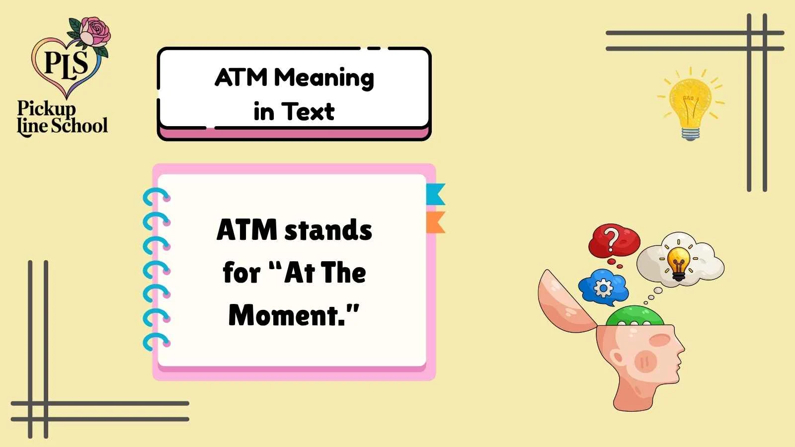 ATM Meaning in Text