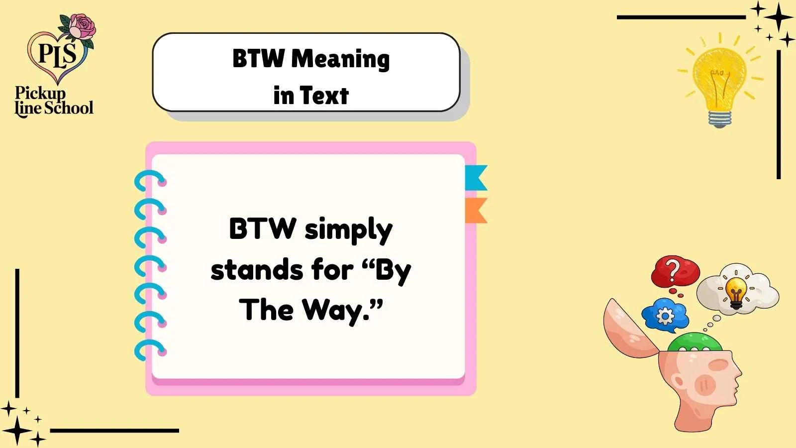 BTW Meaning in Text