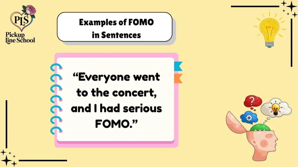 Examples of FOMO in Sentences