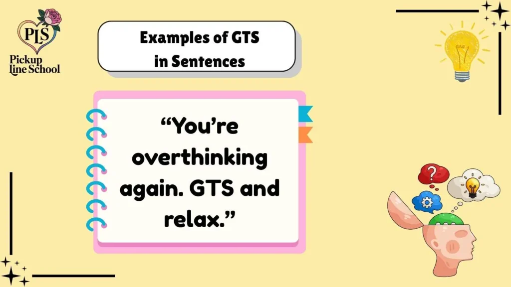 Examples of GTS in Sentences