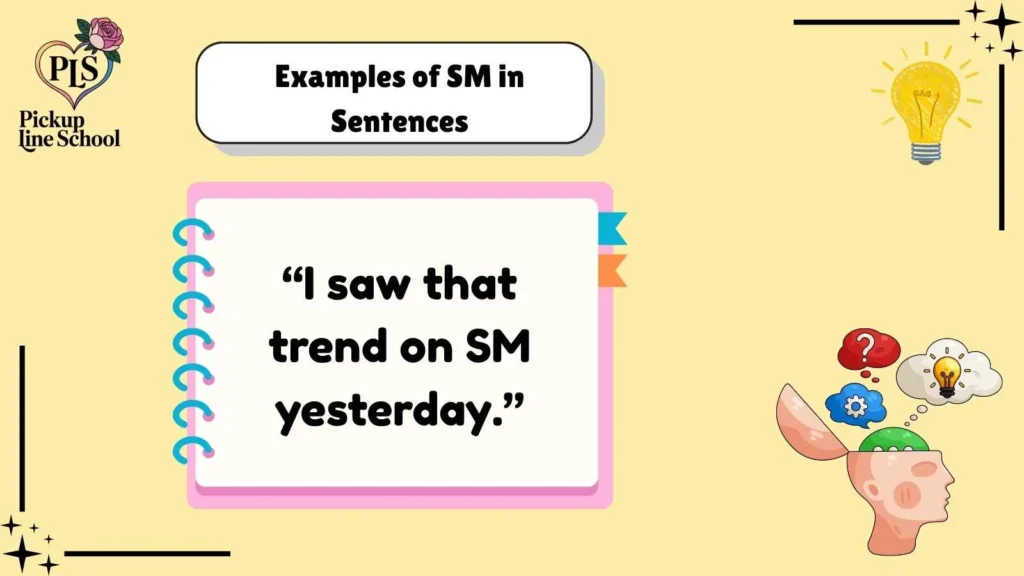 Examples of SM in Sentences