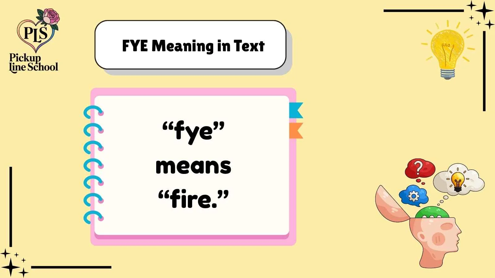 FYE Meaning in Text