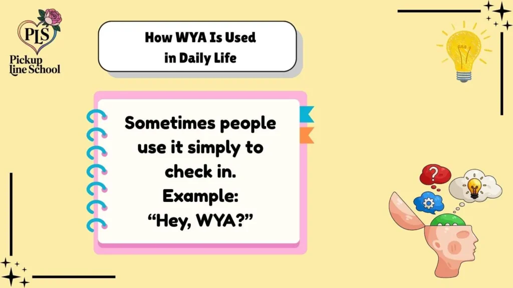 How WYA Is Used in Daily Life
