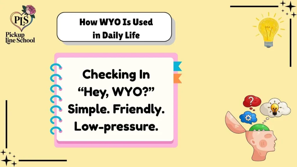 How WYO Is Used in Daily Life