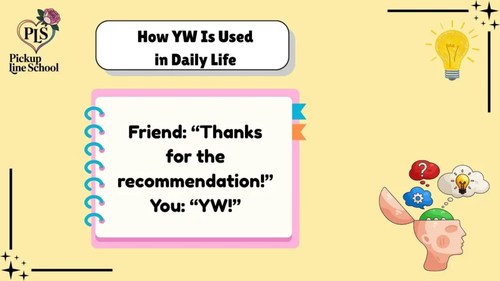 How YW Is Used in Daily Life