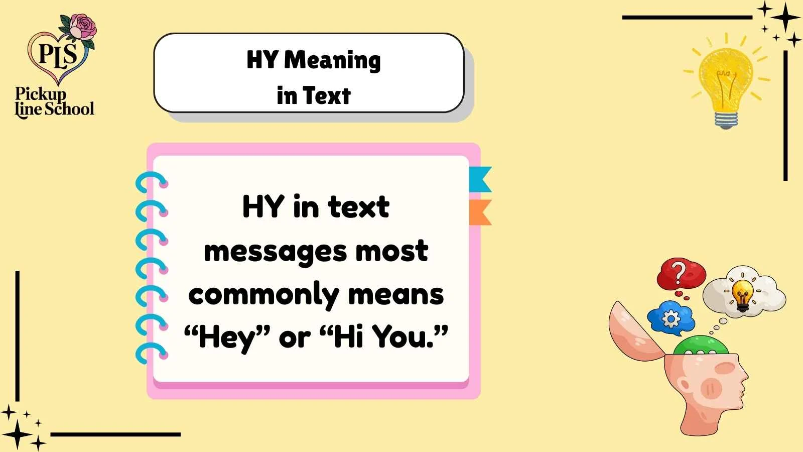 HY Meaning in Text