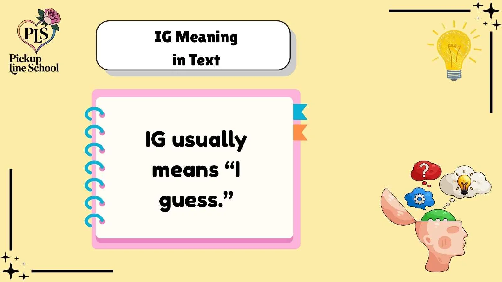 IG Meaning in Text