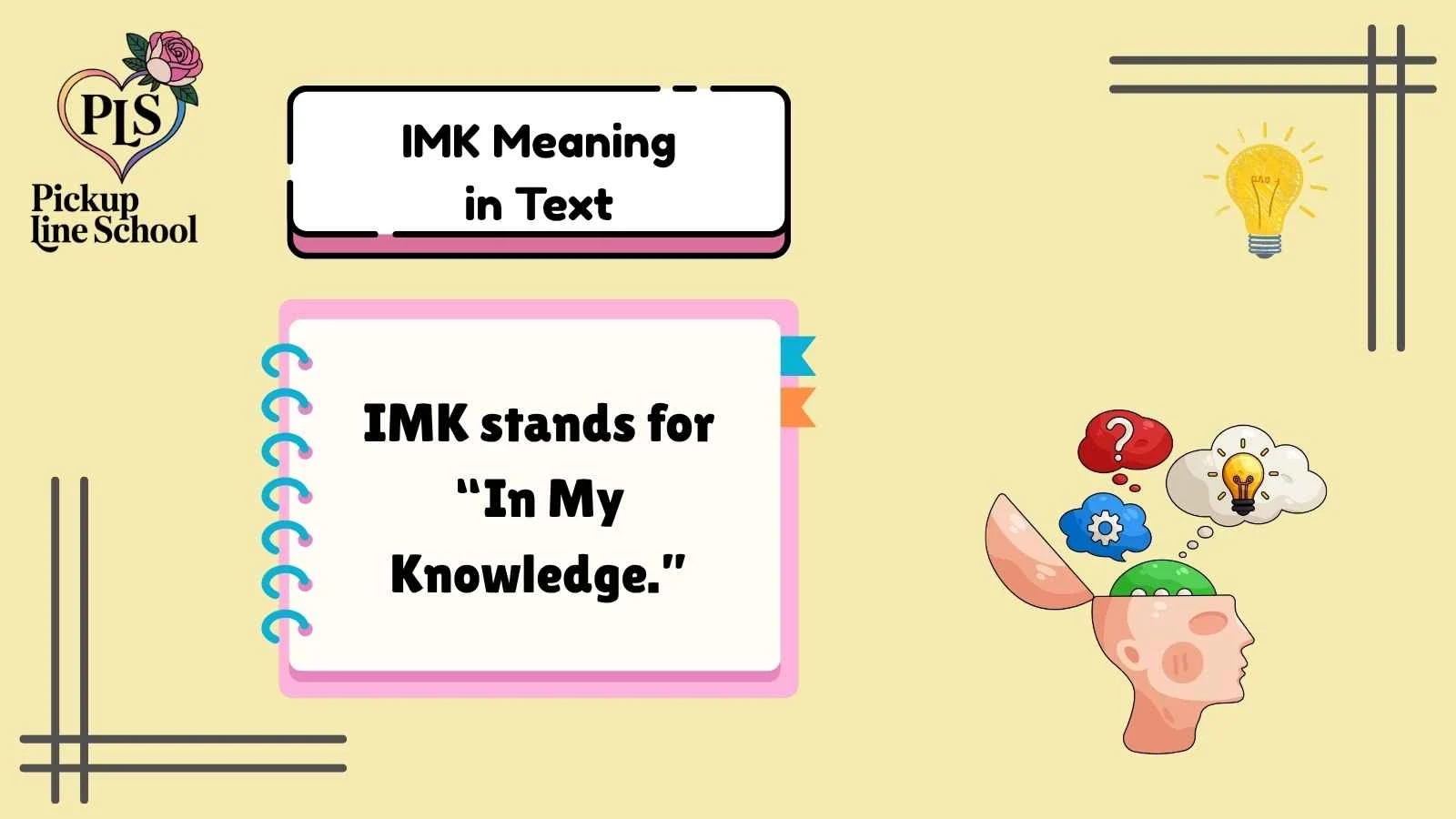 IMK Meaning in Text