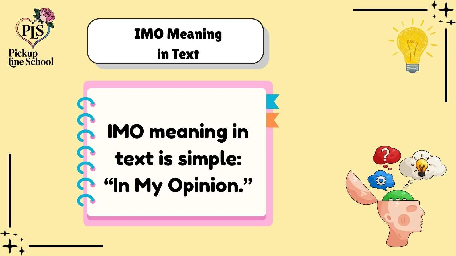 IMO Meaning in Text