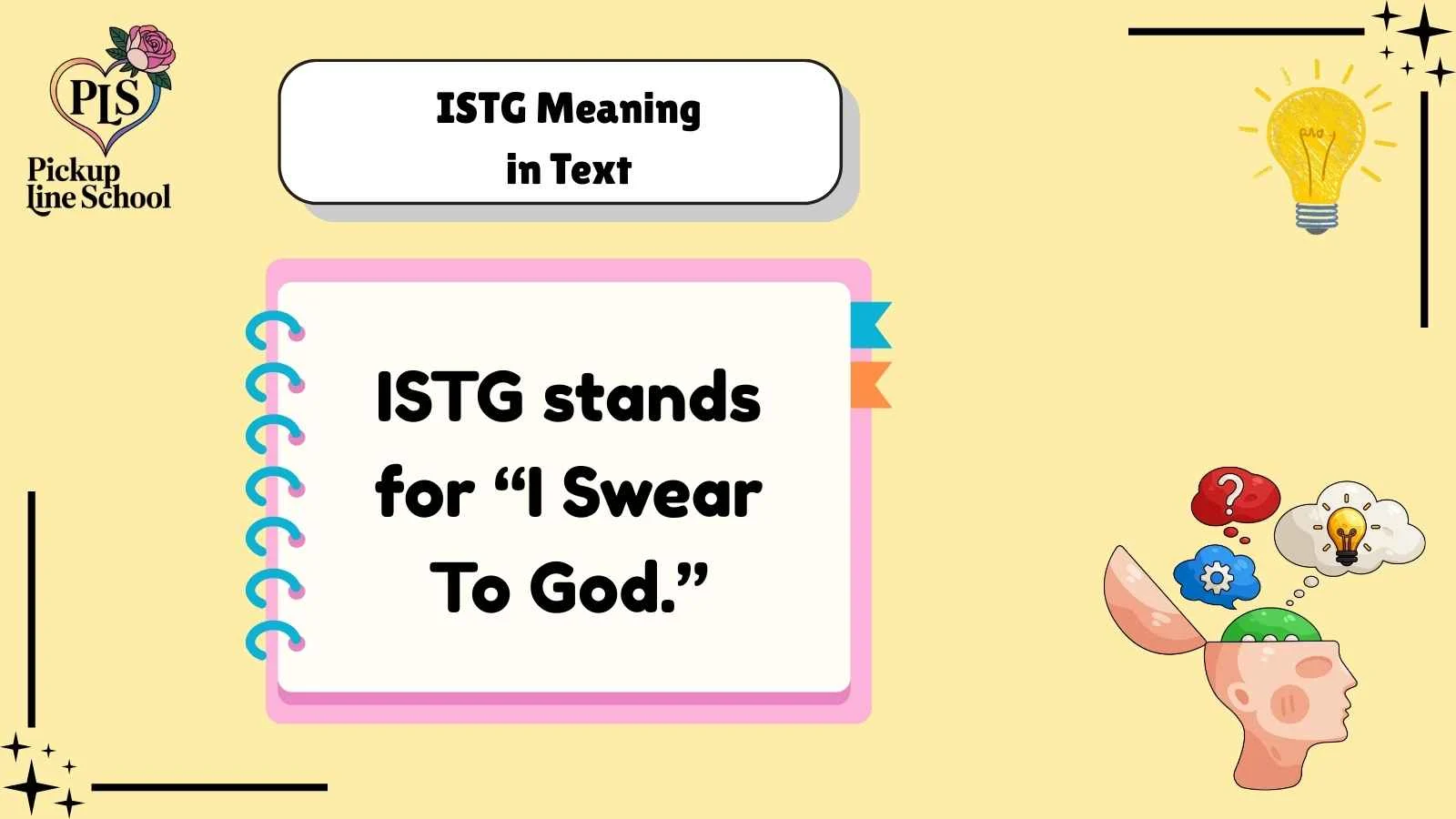 ISTG Meaning in Text