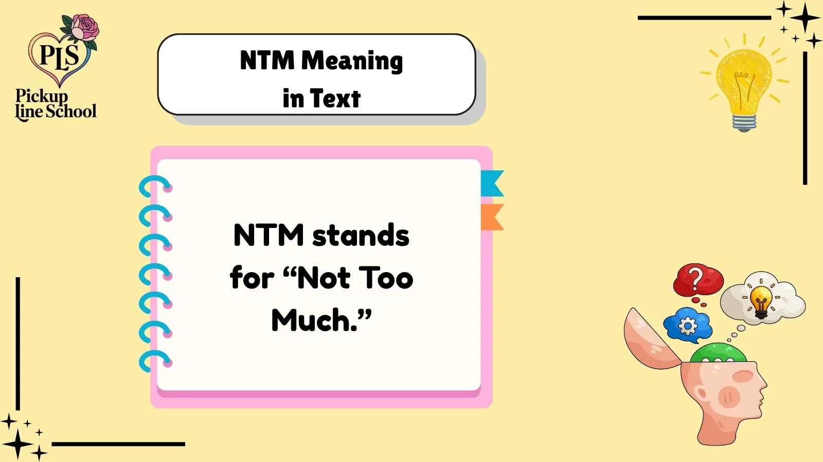 NTM Meaning in Text