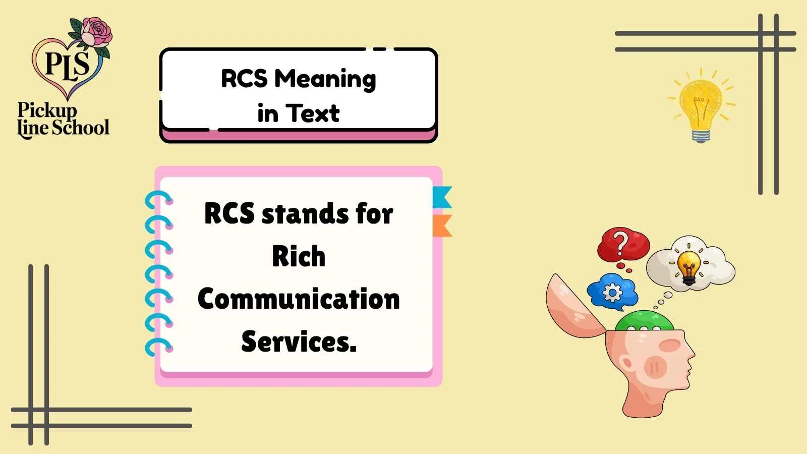 RCS Meaning in Text