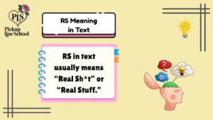 RS Meaning in Text
