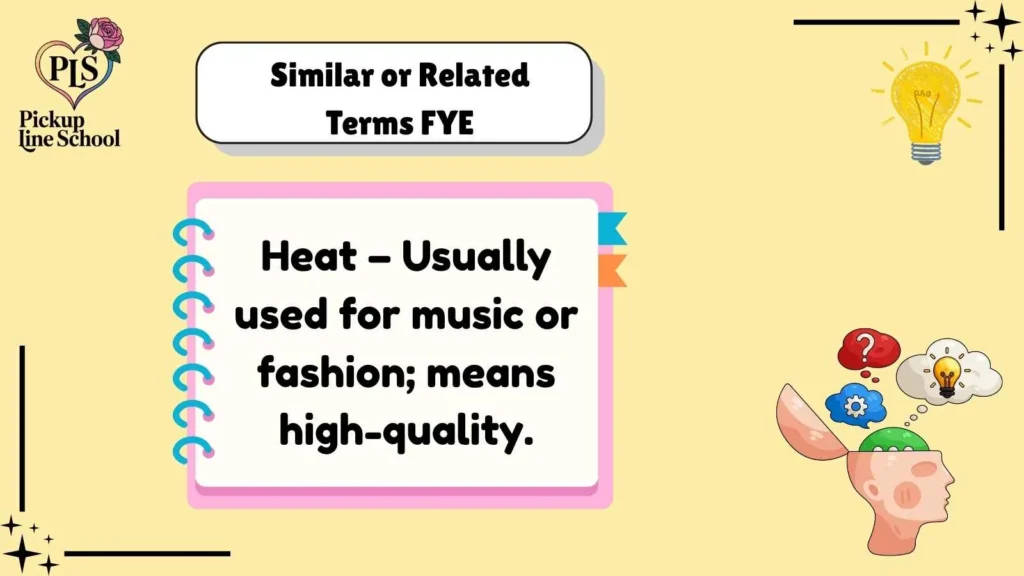 Similar or Related Terms FYE