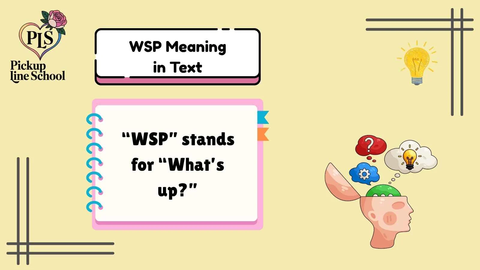 WSP Meaning in Text