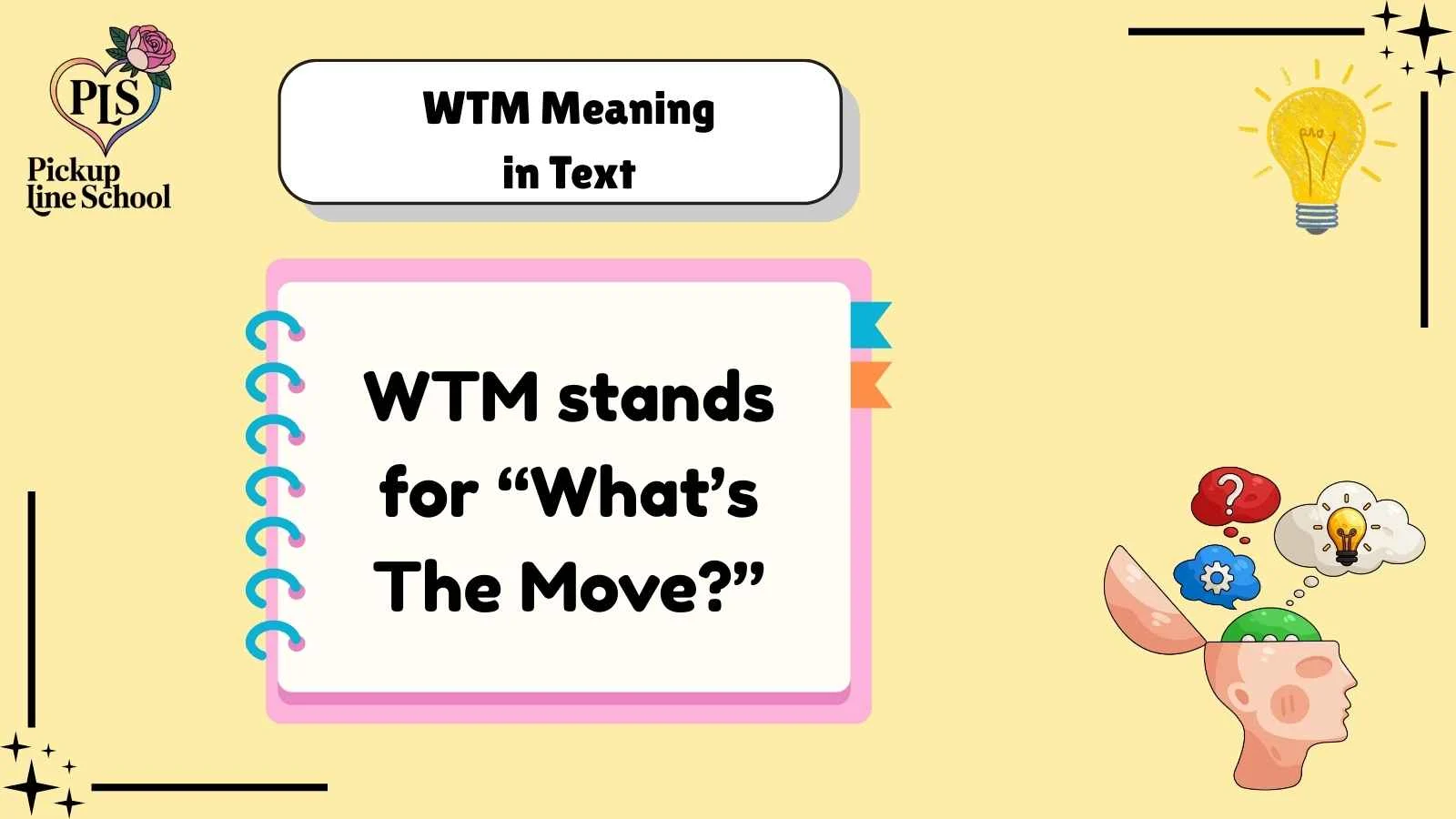 WTM Meaning in Text