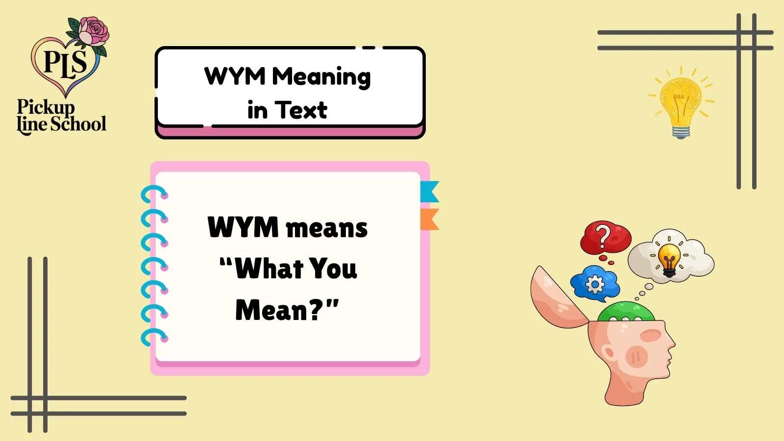 WYM Meaning in Text