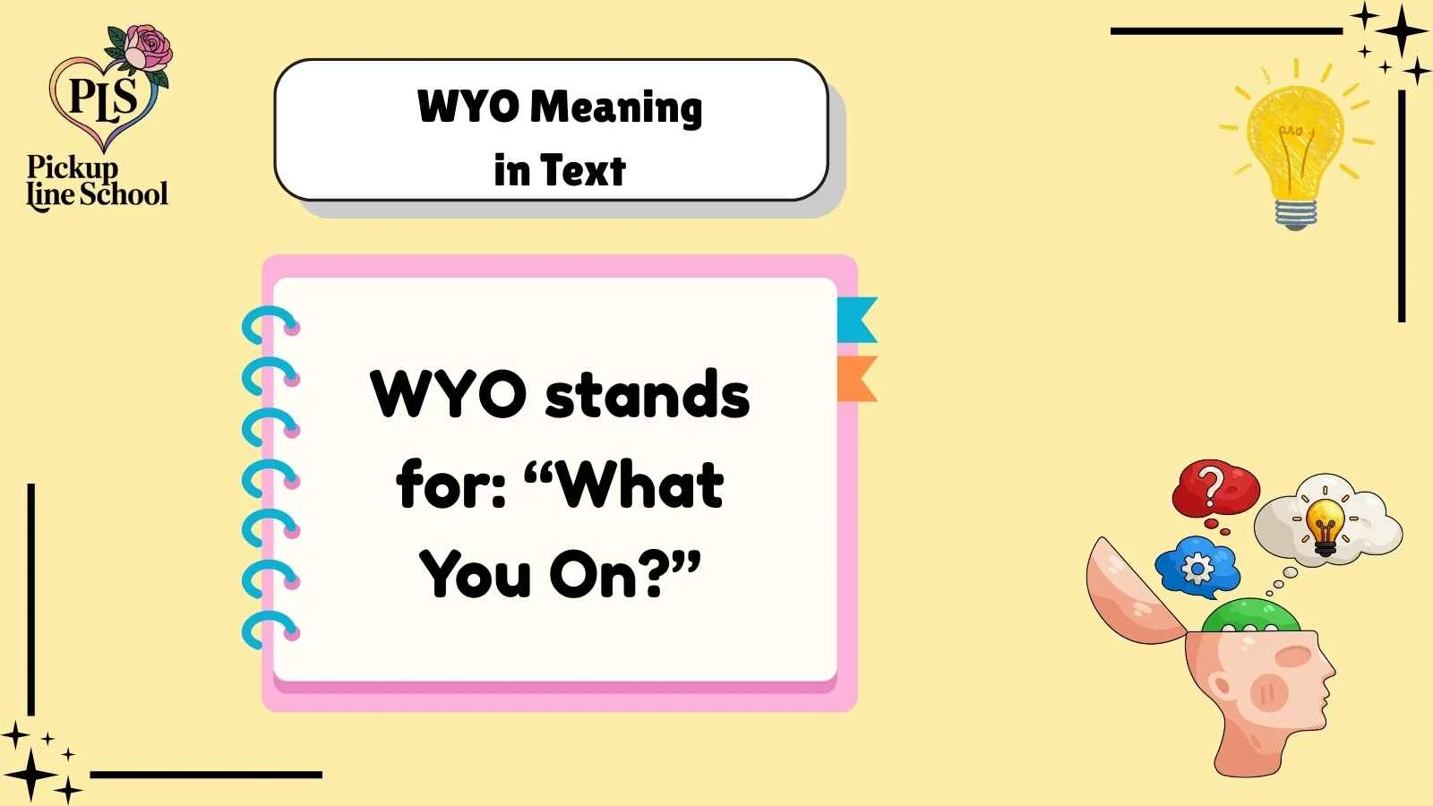WYO Meaning in Text