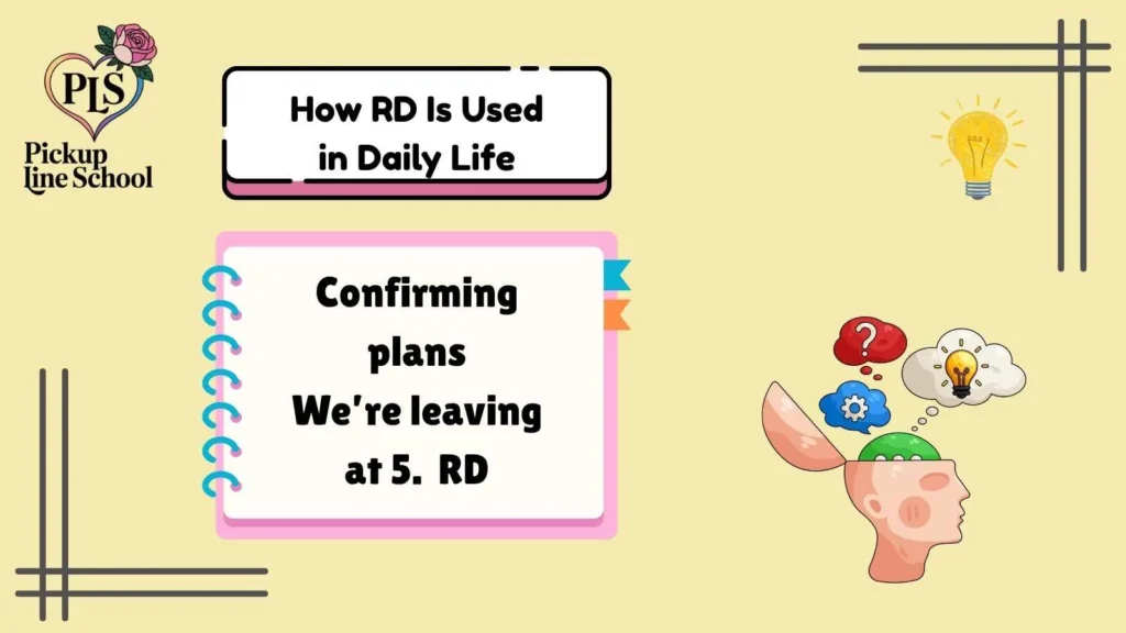 How RD Is Used in Daily Life