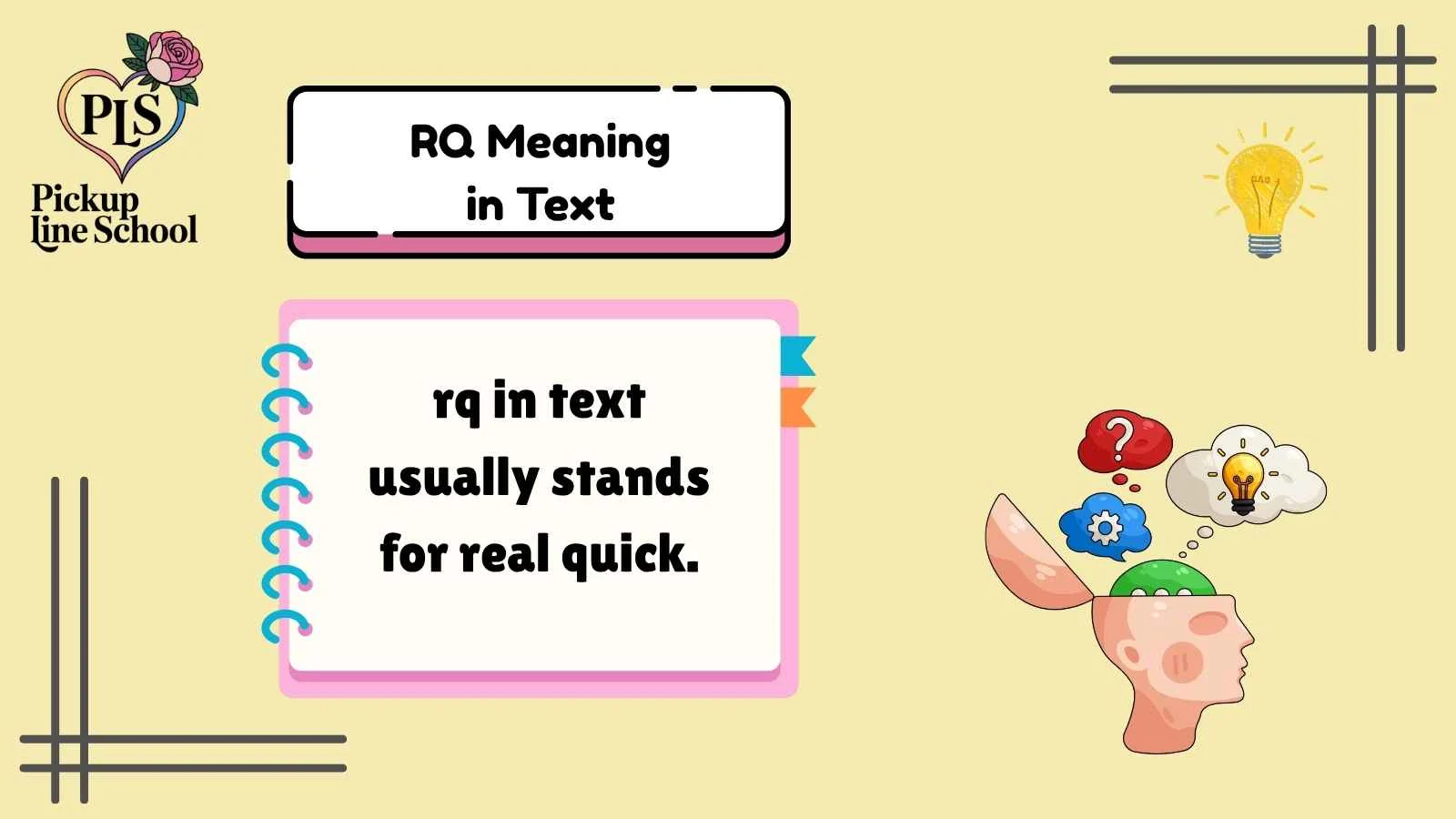 RQ Meaning in Text