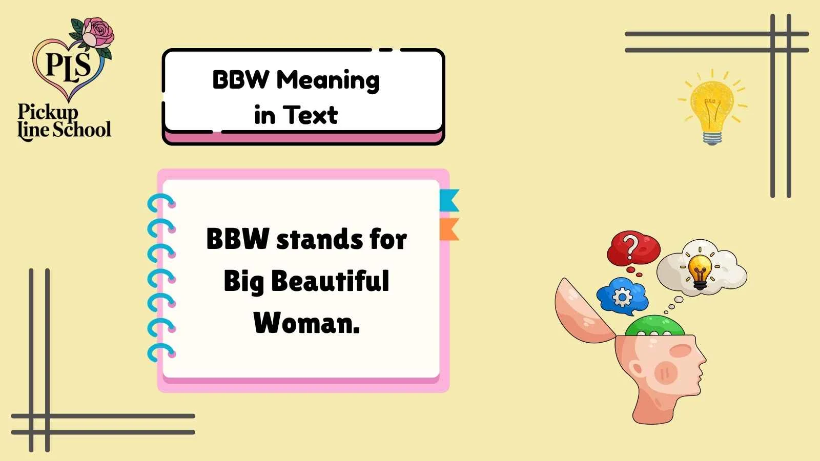 BBW Meaning in Text