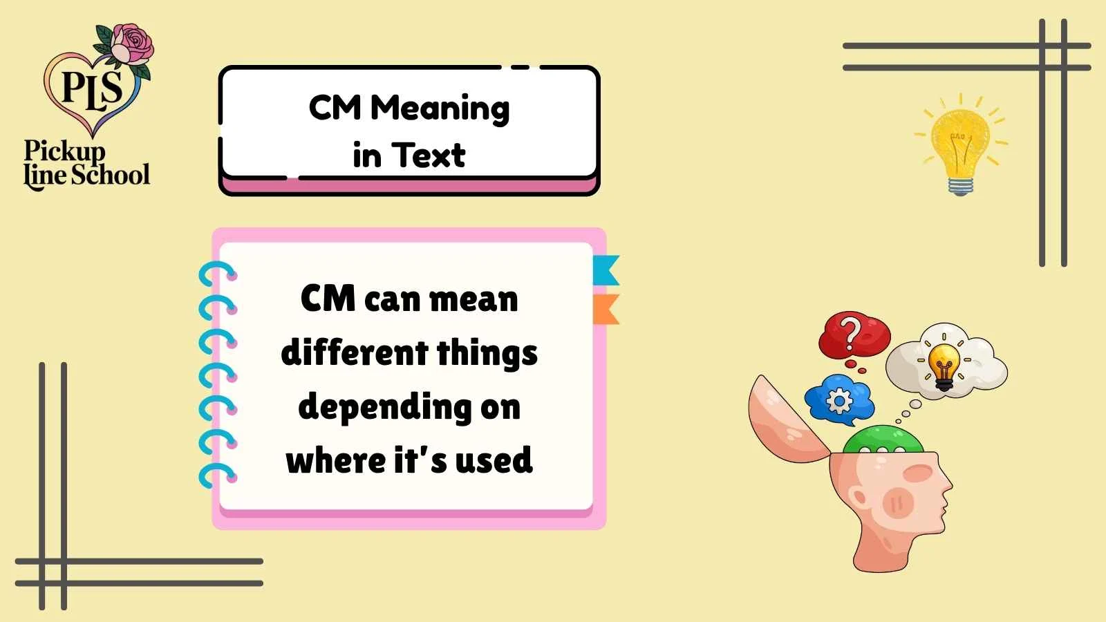 CM Meaning in Text
