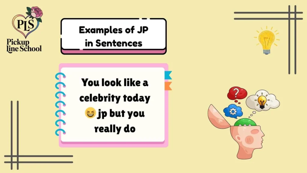 Examples of JP in Sentences