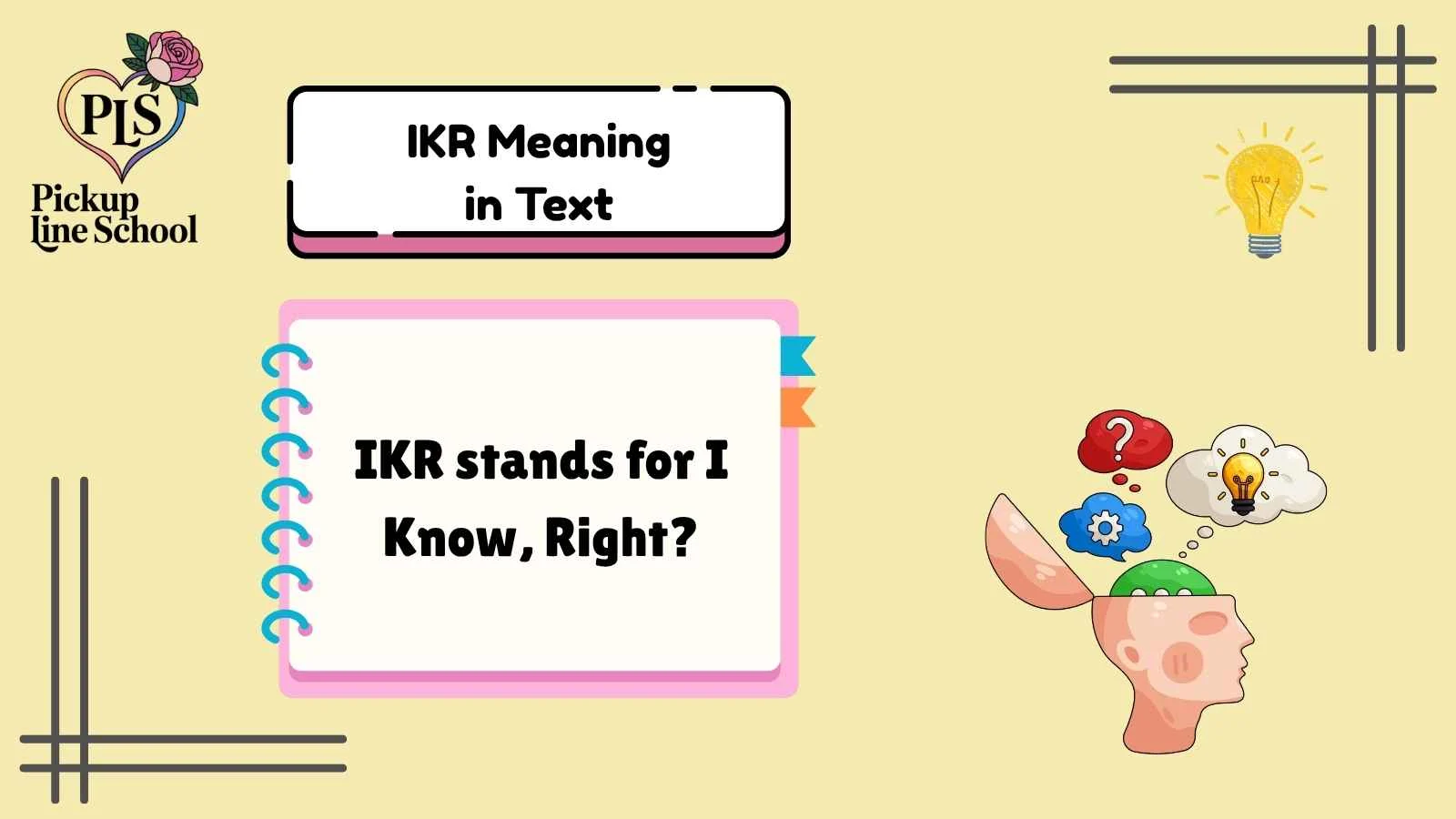 IKR Meaning in Text