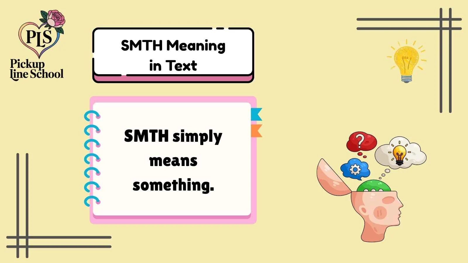 SMTH Meaning in Text
